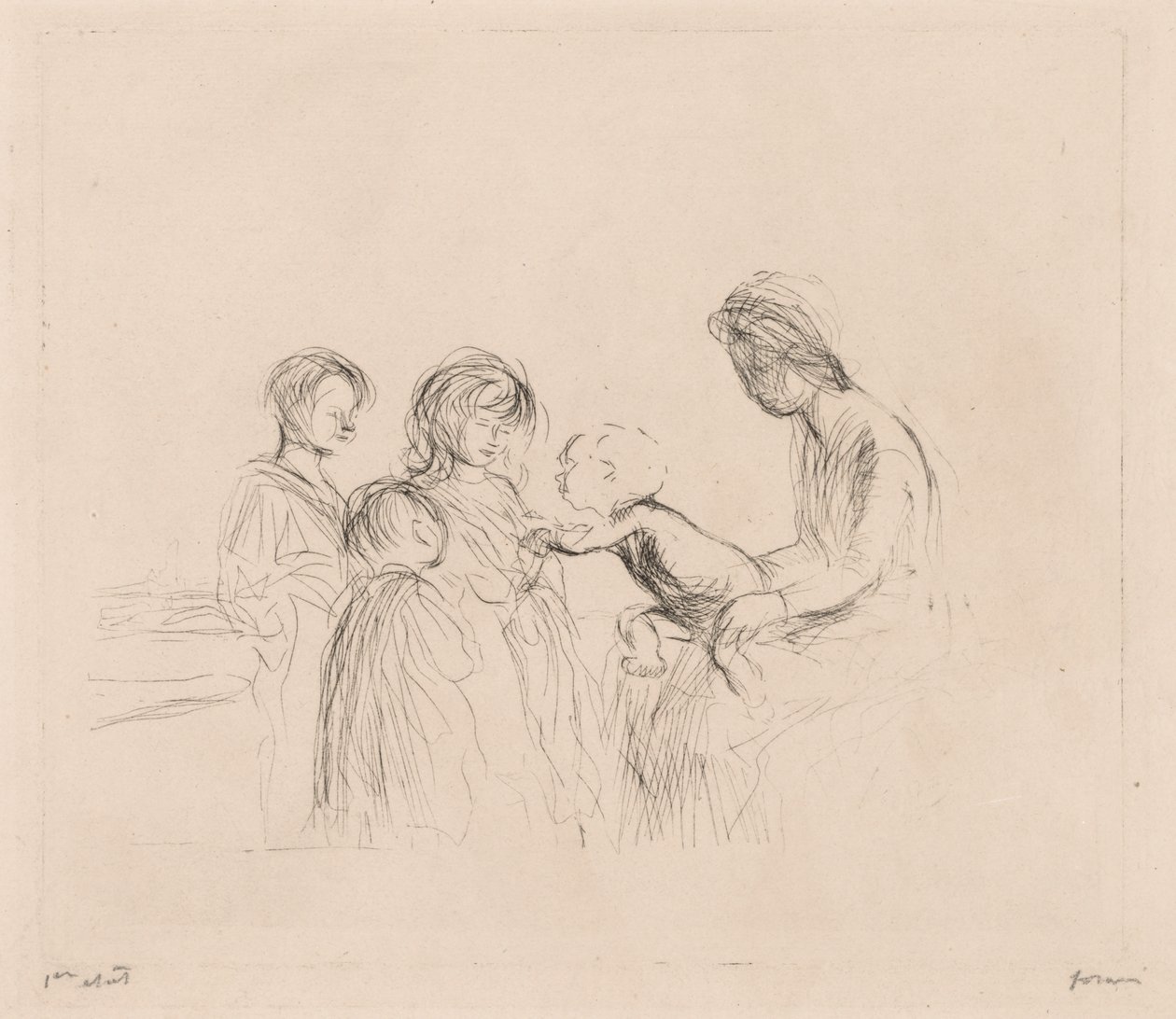 Madonna e Bambini da Jean Louis Forain