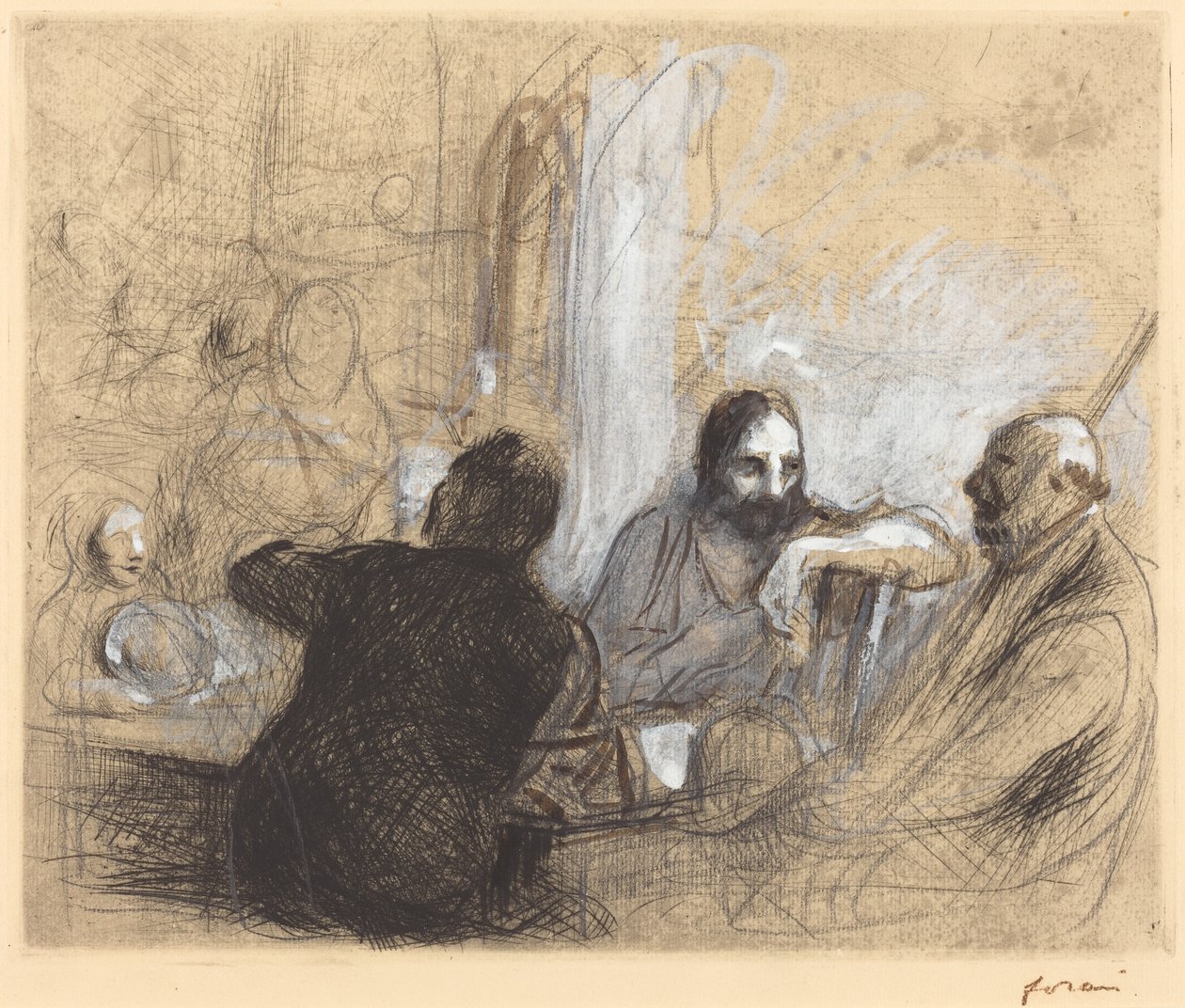 Pellegrini a Emmaus da Jean Louis Forain