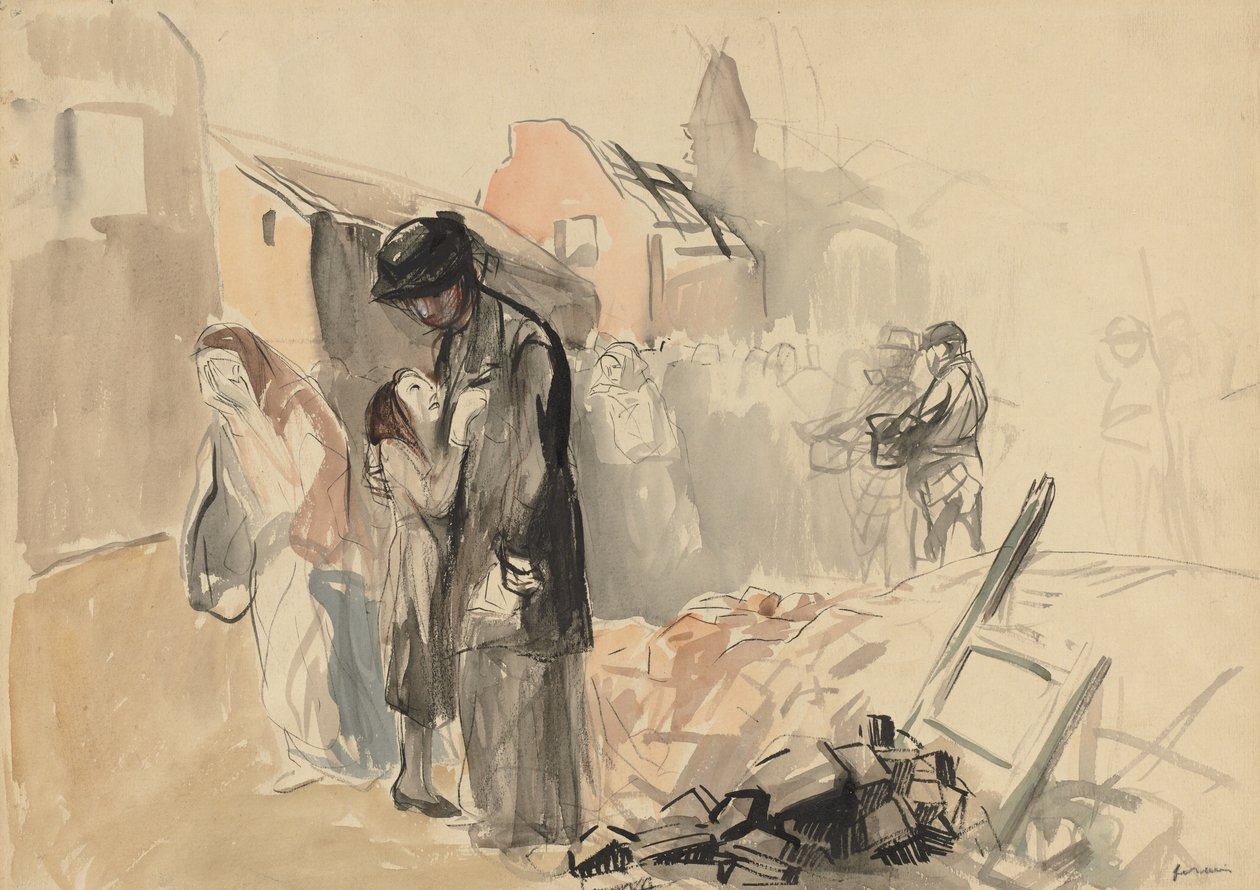Territorio Riconquistato (recto) da Jean Louis Forain