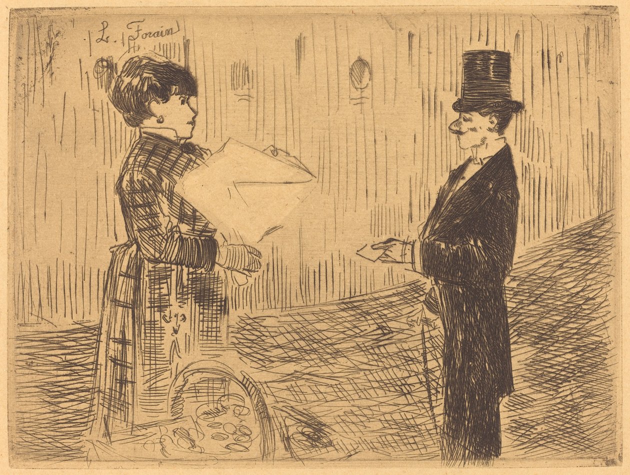 Il bouquet da Jean Louis Forain