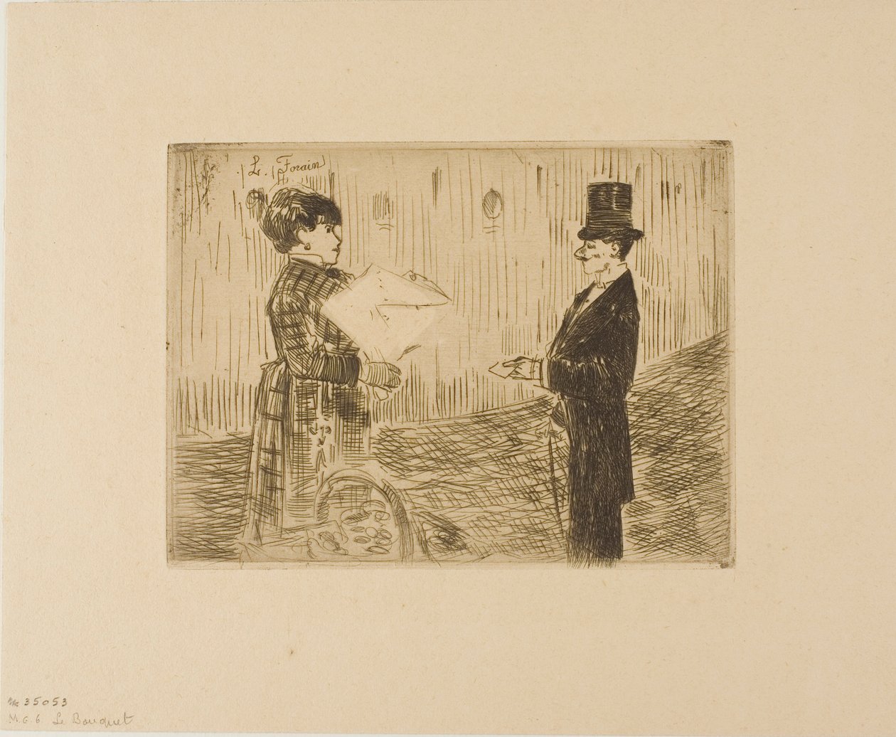 Il Bouquet da Jean Louis Forain