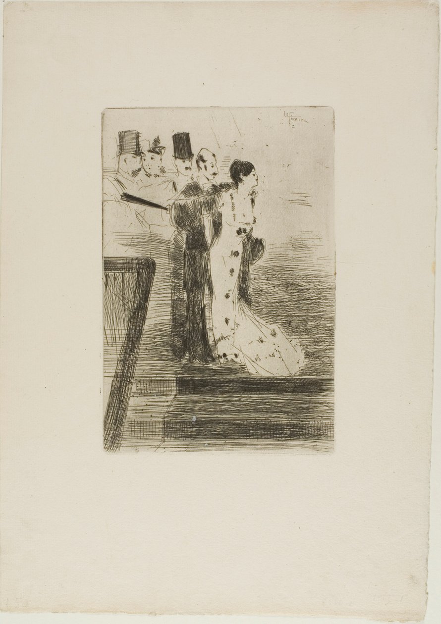 La partenza della stella da Jean Louis Forain