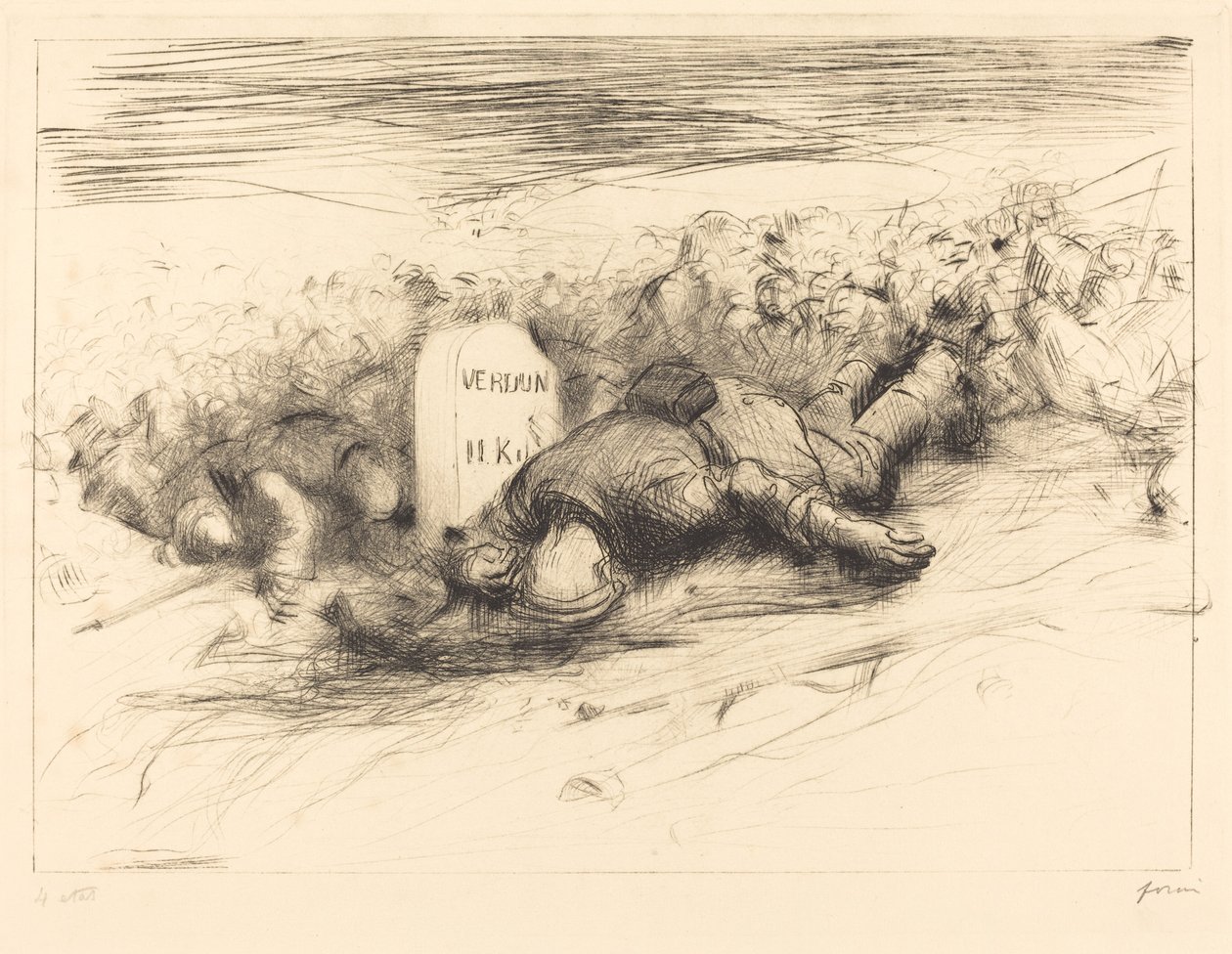 La fine - Verdun da Jean Louis Forain