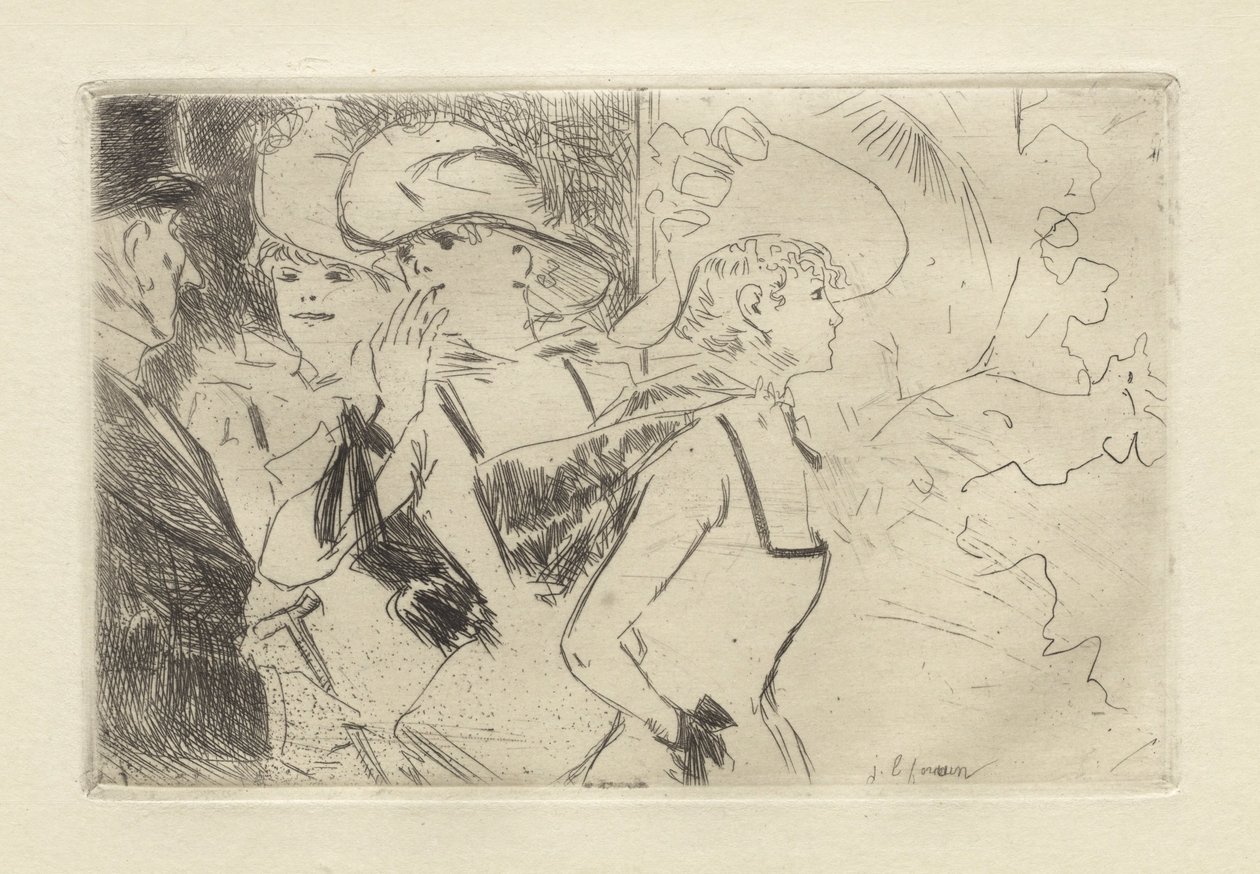 Le Folies-Bergère, c. 1880-86 da Jean Louis Forain