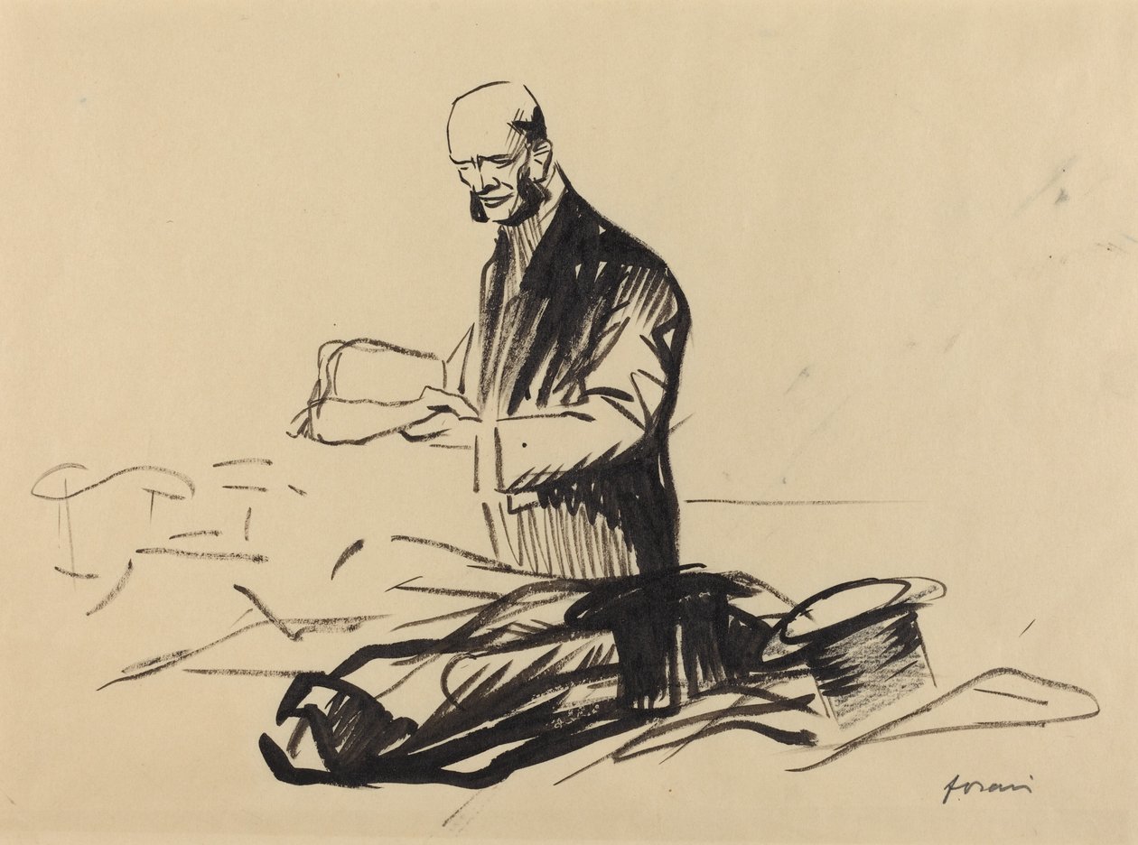 Il cappello di Marshall Foch da Jean Louis Forain