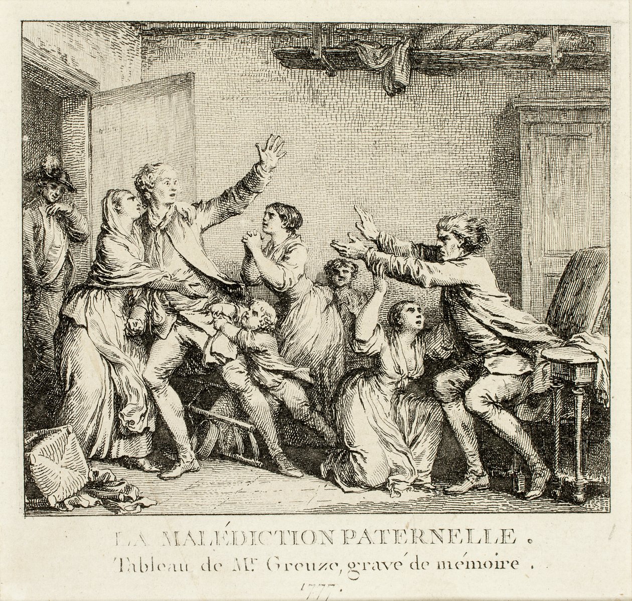 Maledizione paterna da Jean Michel Moreau