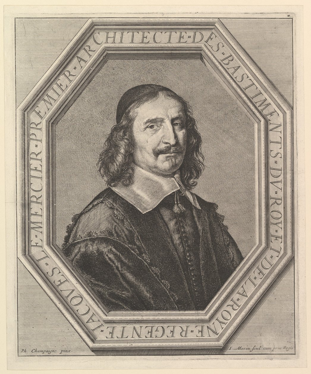 Jacques Le Mercier, architetto del re da Jean Morin