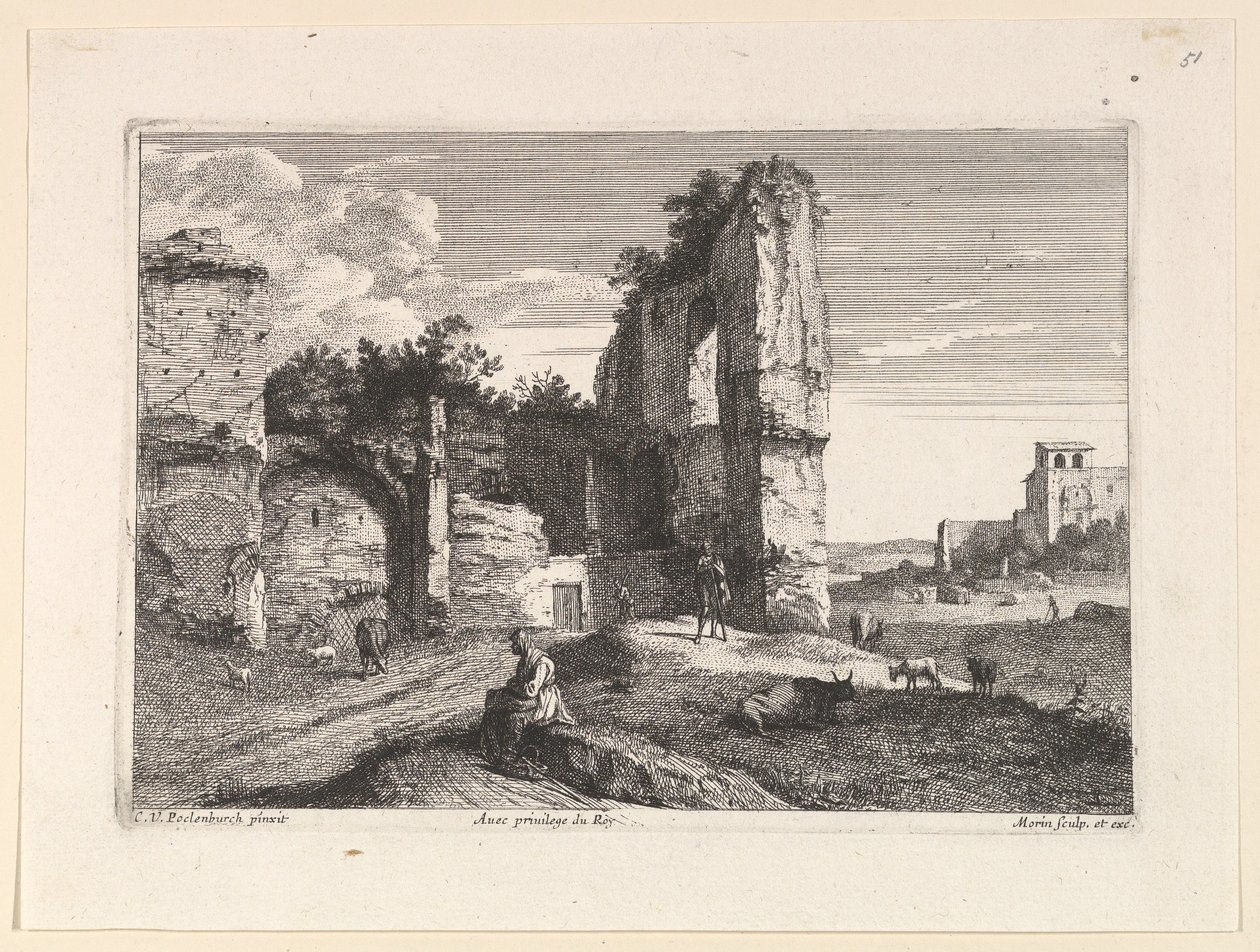 La vecchia donna seduta da Jean Morin