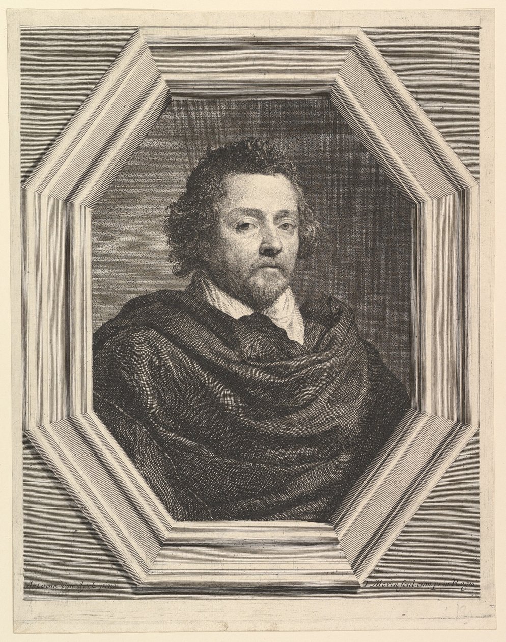 Nicolas Chrystin, borghese di Anversa da Jean Morin