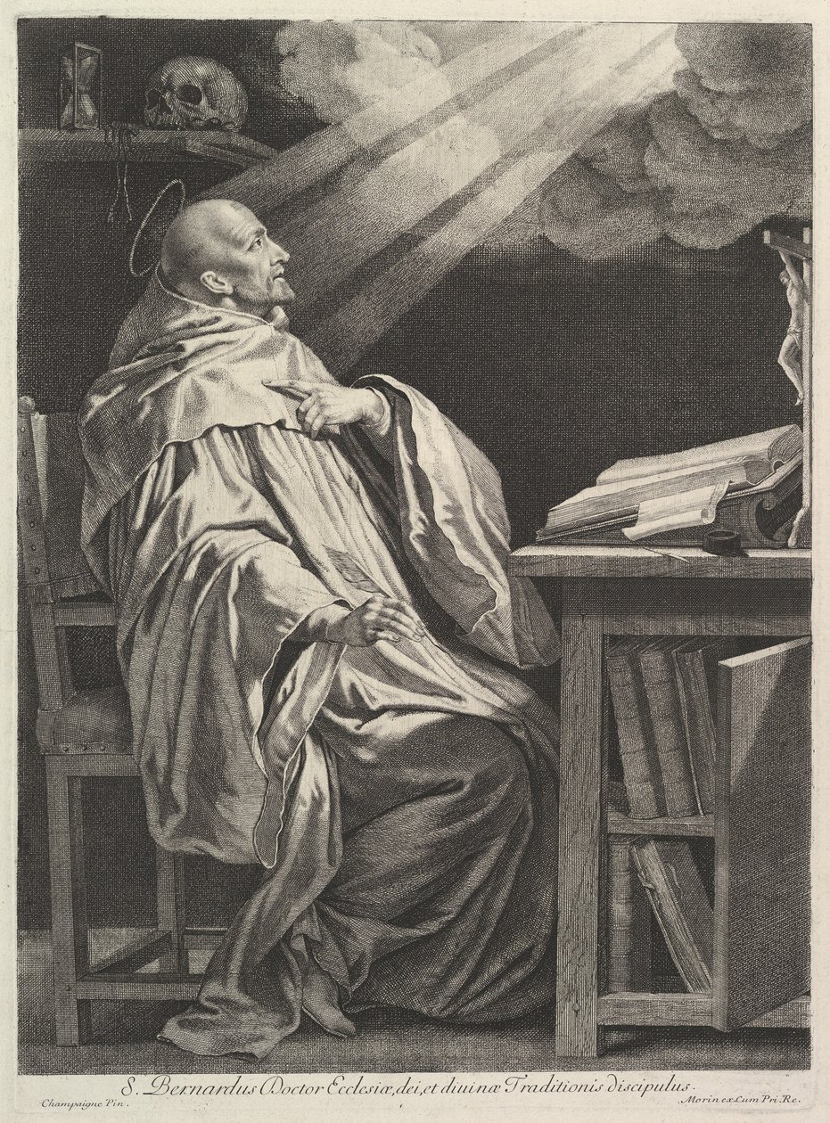 San Bernardo di Chiaravalle da Jean Morin