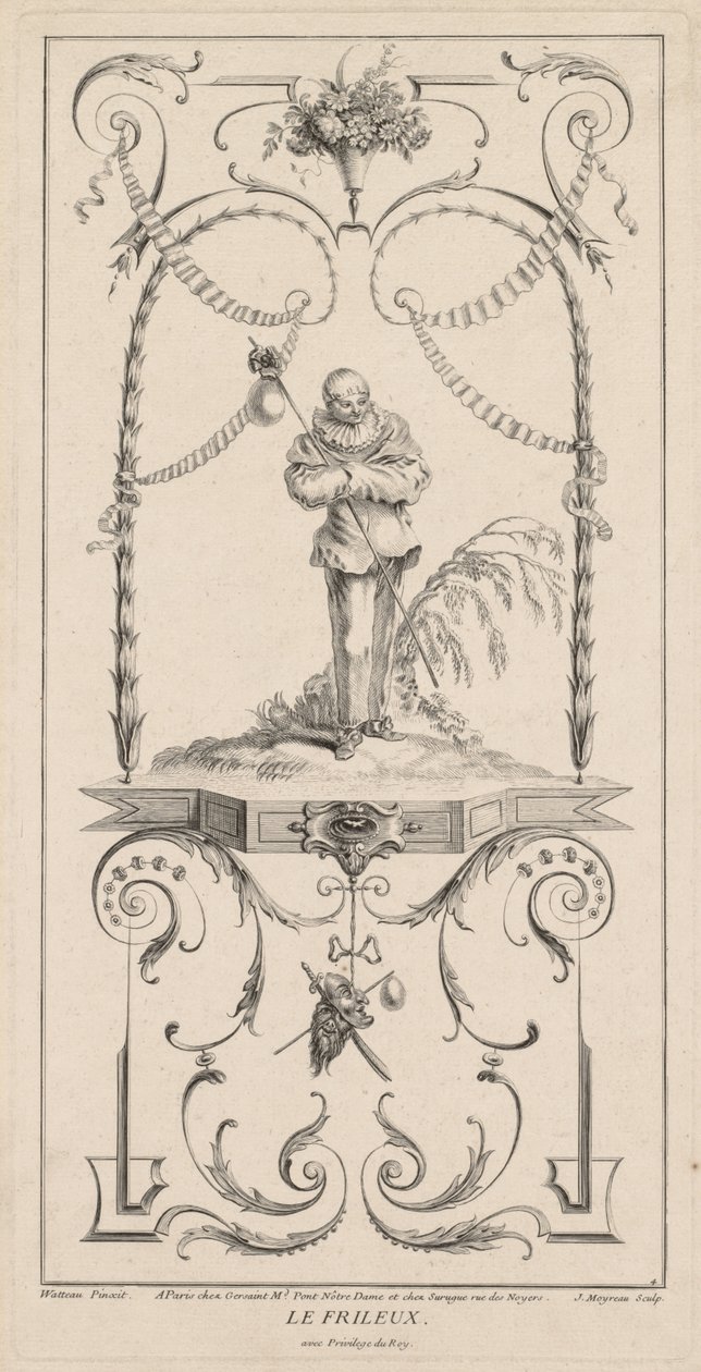 Le Frileux, Arabesque da Jean Moyreau