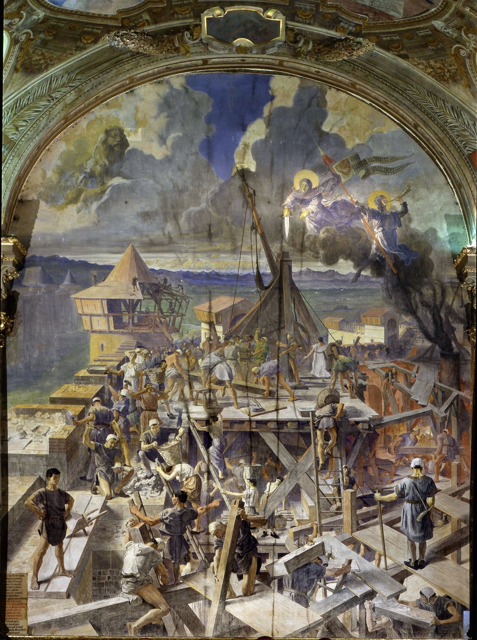 Affresco di Jean Paul Laurens da Jean Paul Laurens