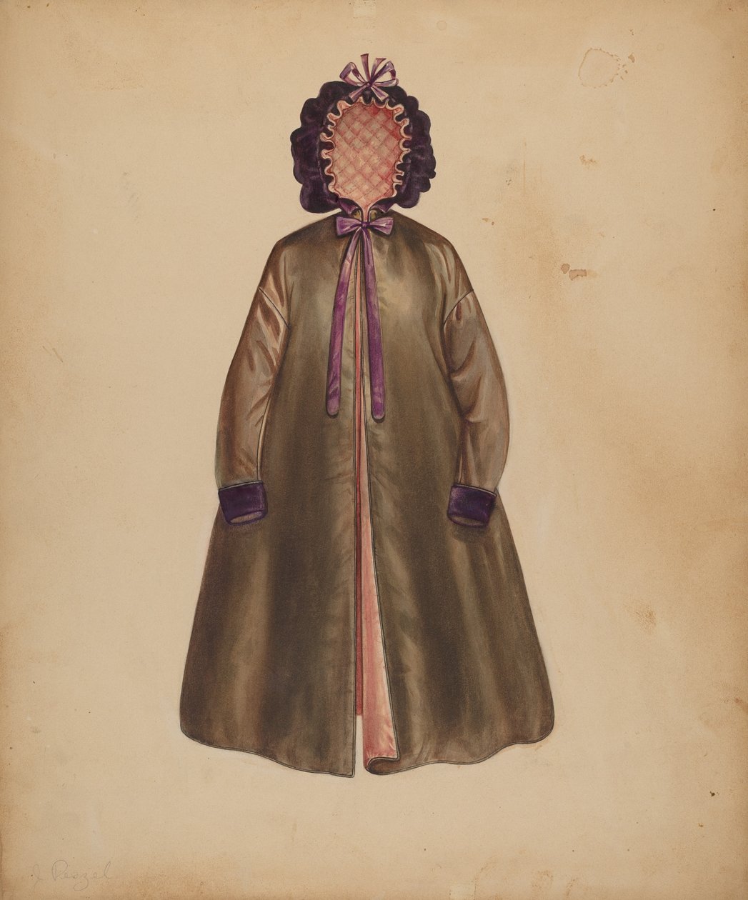 Pelisse da Donna, c. 1937 da Jean Peszel