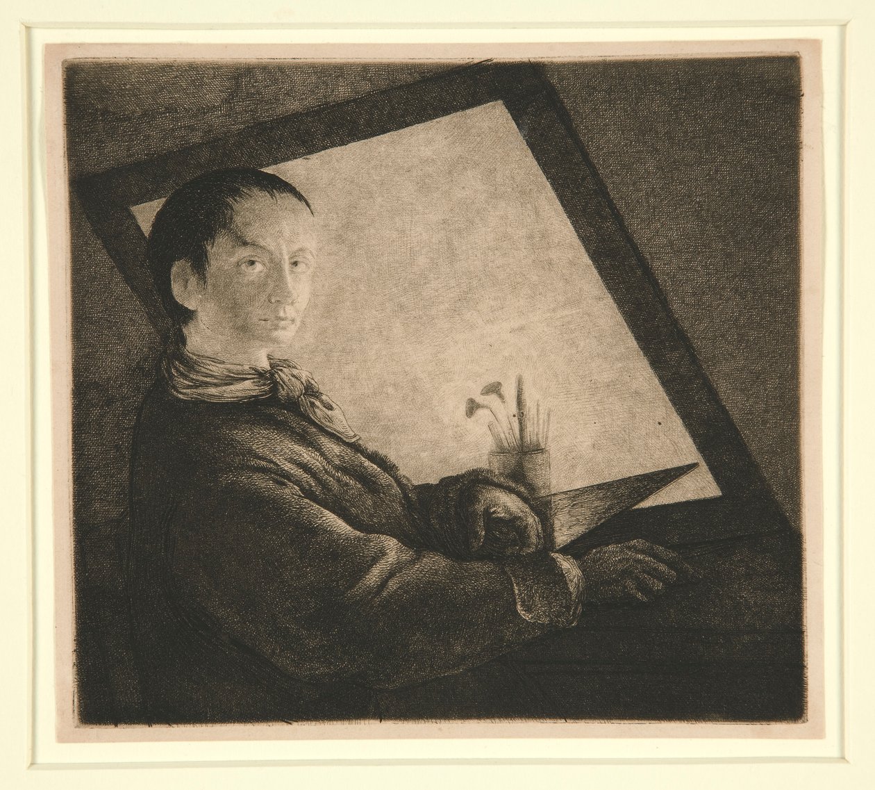 Autoritratto da Jean Pierre Norblin