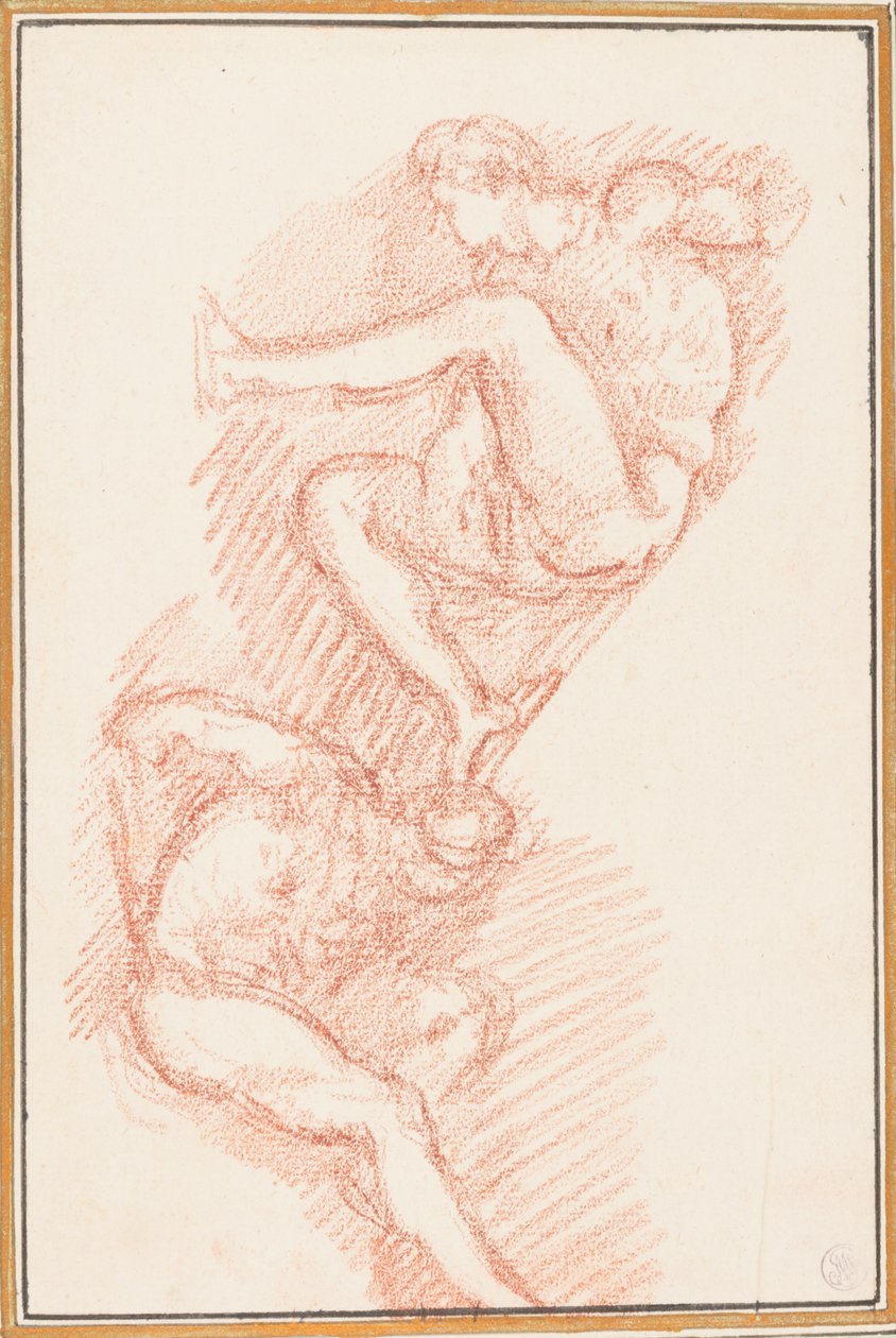 Figure dal soffitto della Cappella Sistina da Jean Robert Ango