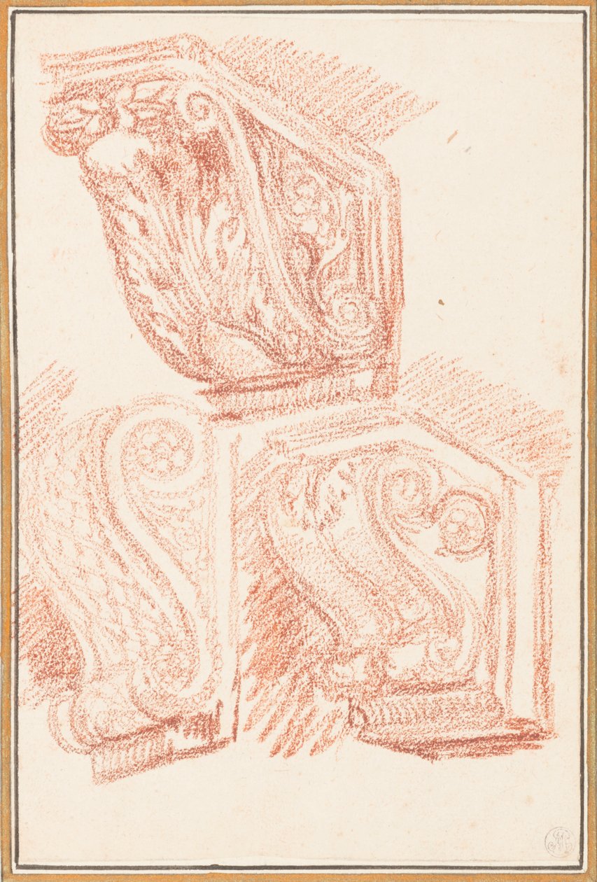 Studio di mensole da Jean Robert Ango