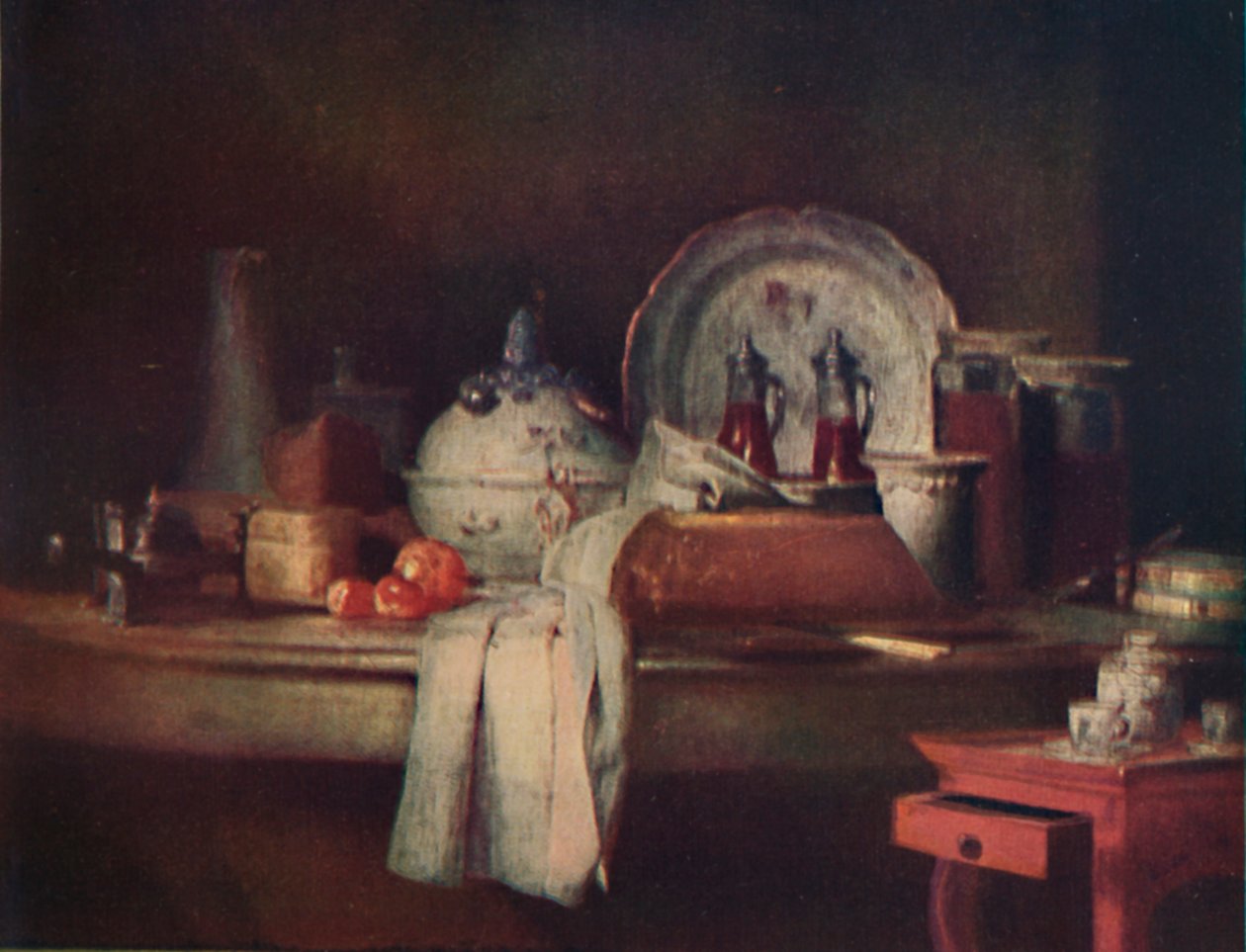 Natura morta, XVIII secolo, 1911 da Jean Baptiste Simeon Chardin