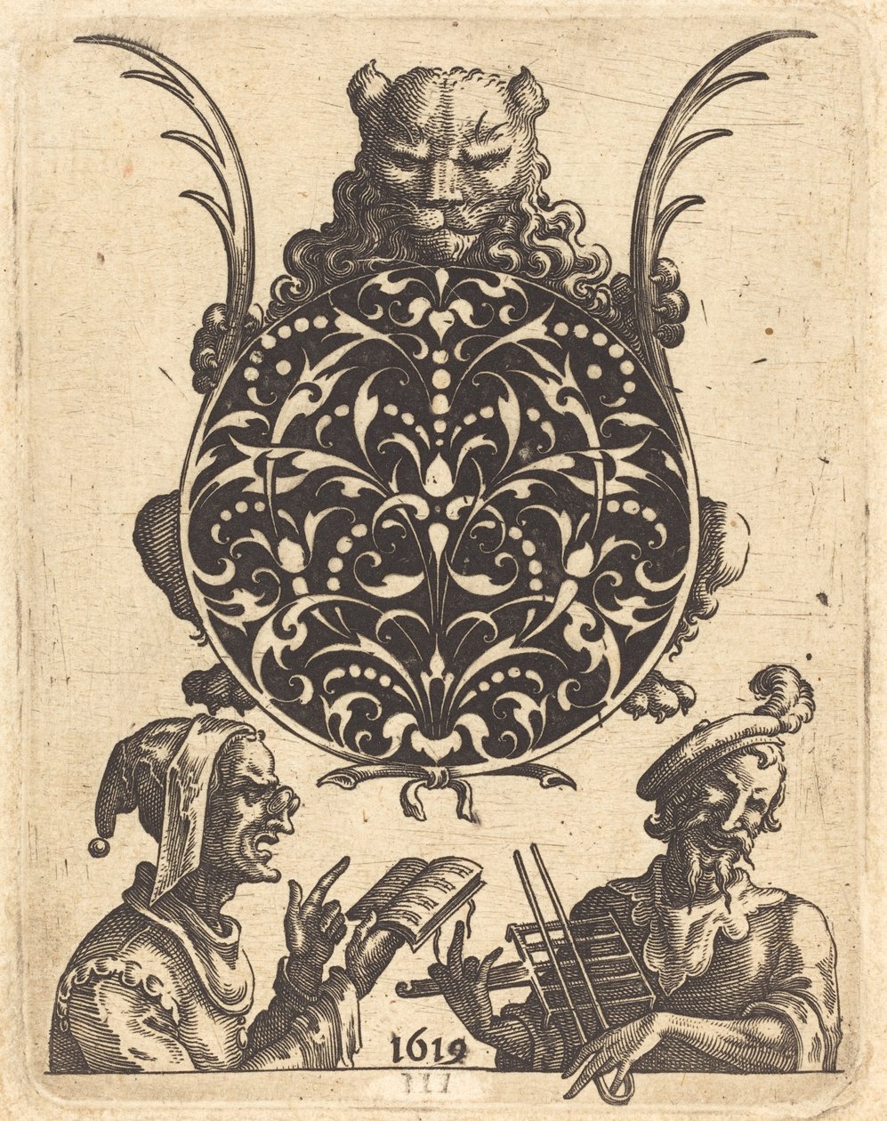 Disegno di gioielli con testa di leone da Jean Toutin