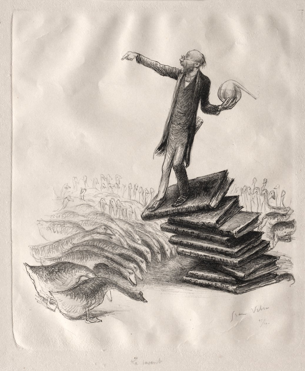 Il sapiente da Jean Veber