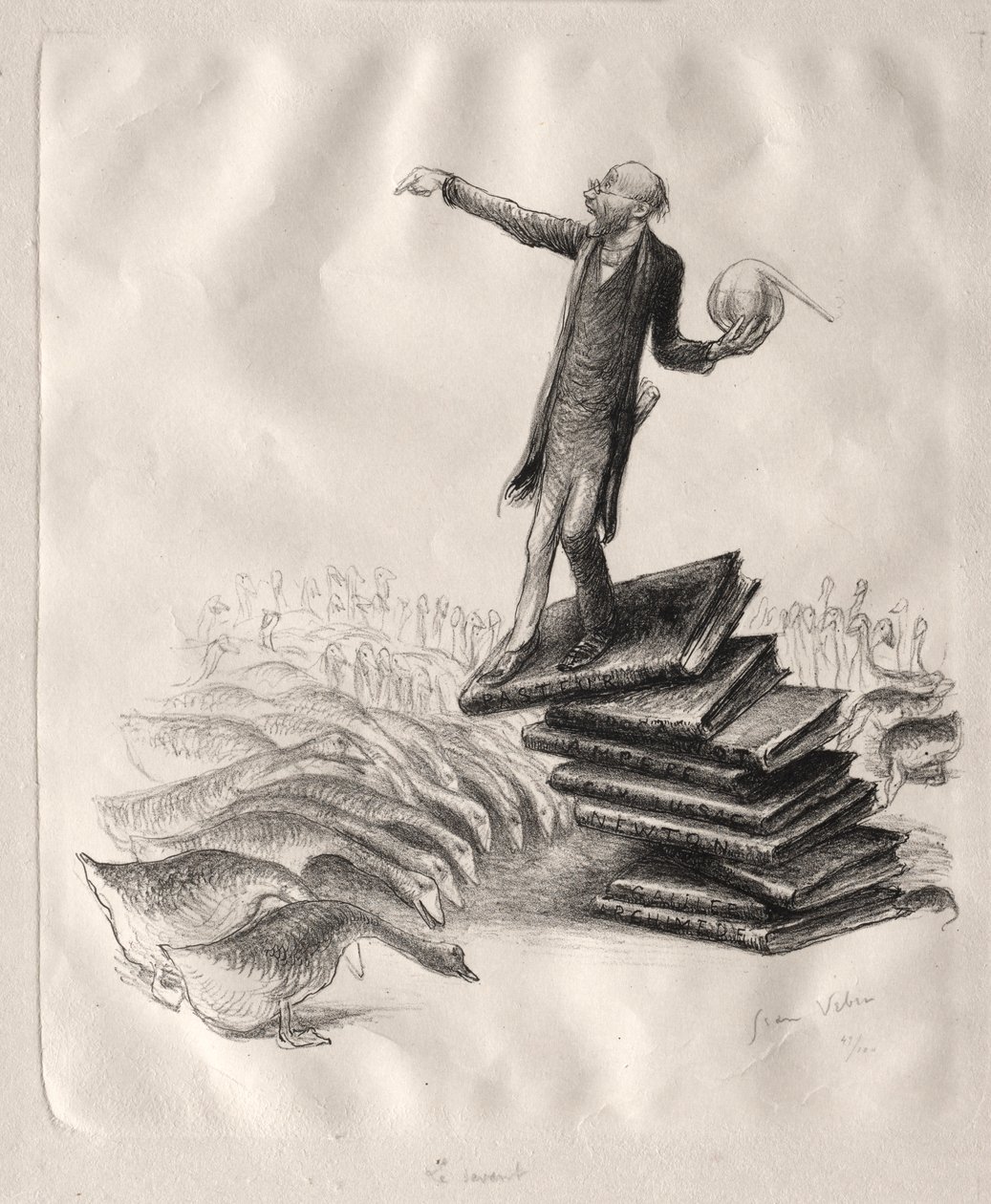Il sapiente da Jean Veber