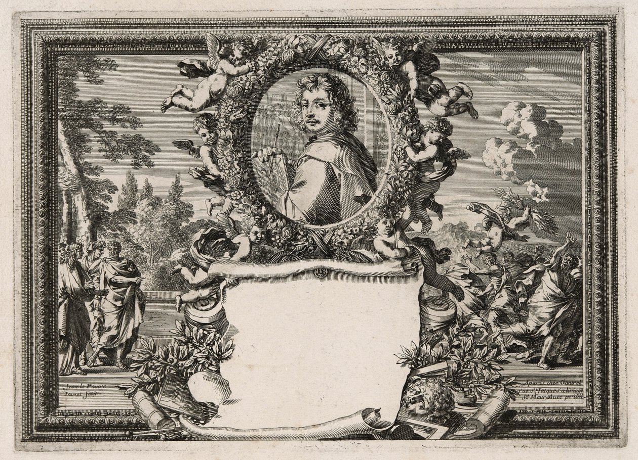 Autoritratto da Jean le Pautre