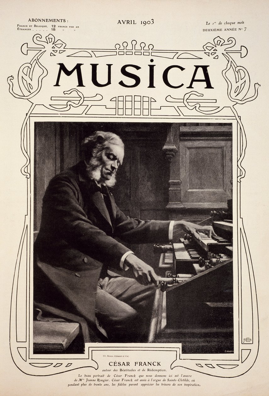 Cesar-Auguste Franck (Liegi) da Jeanne Rongier