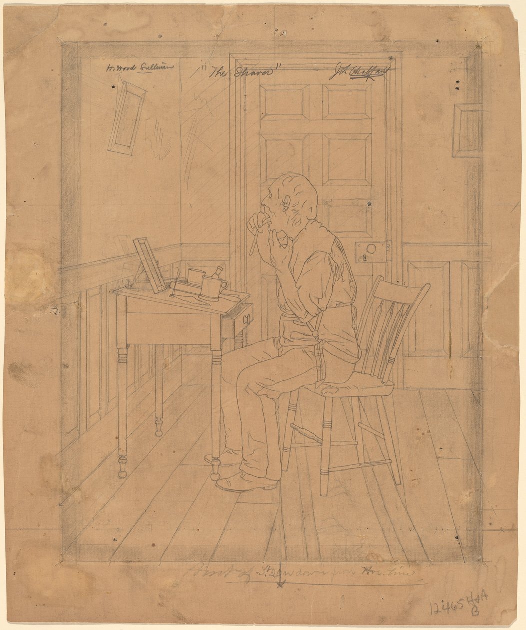 H. Wood Sullivan - "Il barbiere" da Jefferson David Chalfant