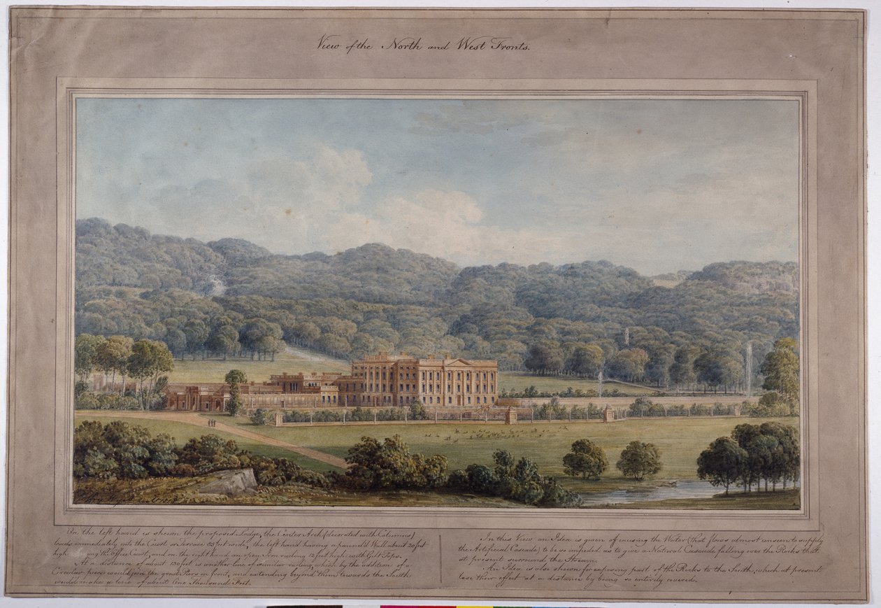 Chatsworth House da Jeffry Wyatville