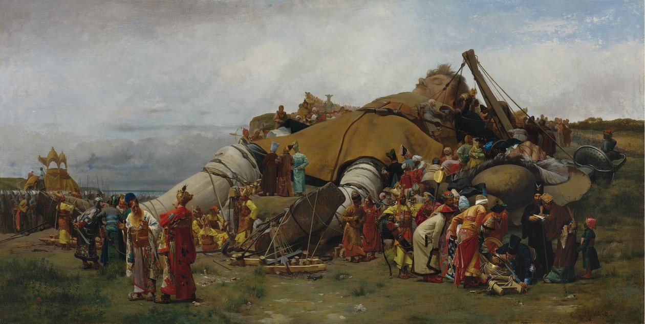 Gulliver e i Lillipuziani da Jehan Georges Vibert