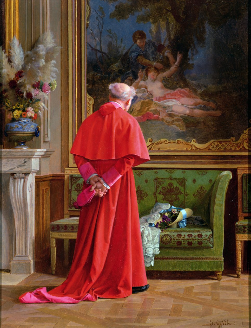 La vista da Jehan Georges Vibert