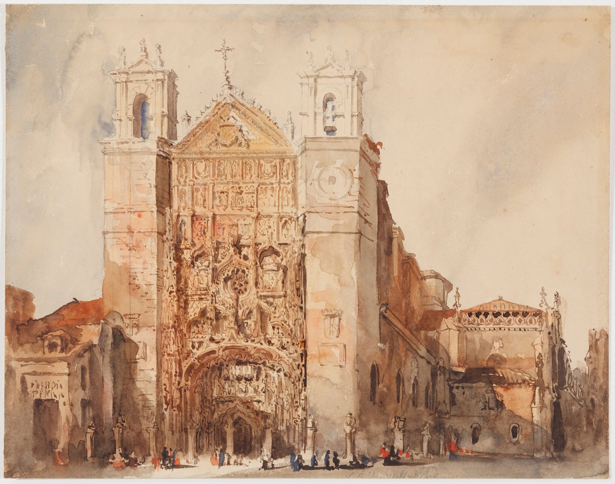 Chiesa di San Paolo, Valladolid da Jenaro Pérez Villaamil