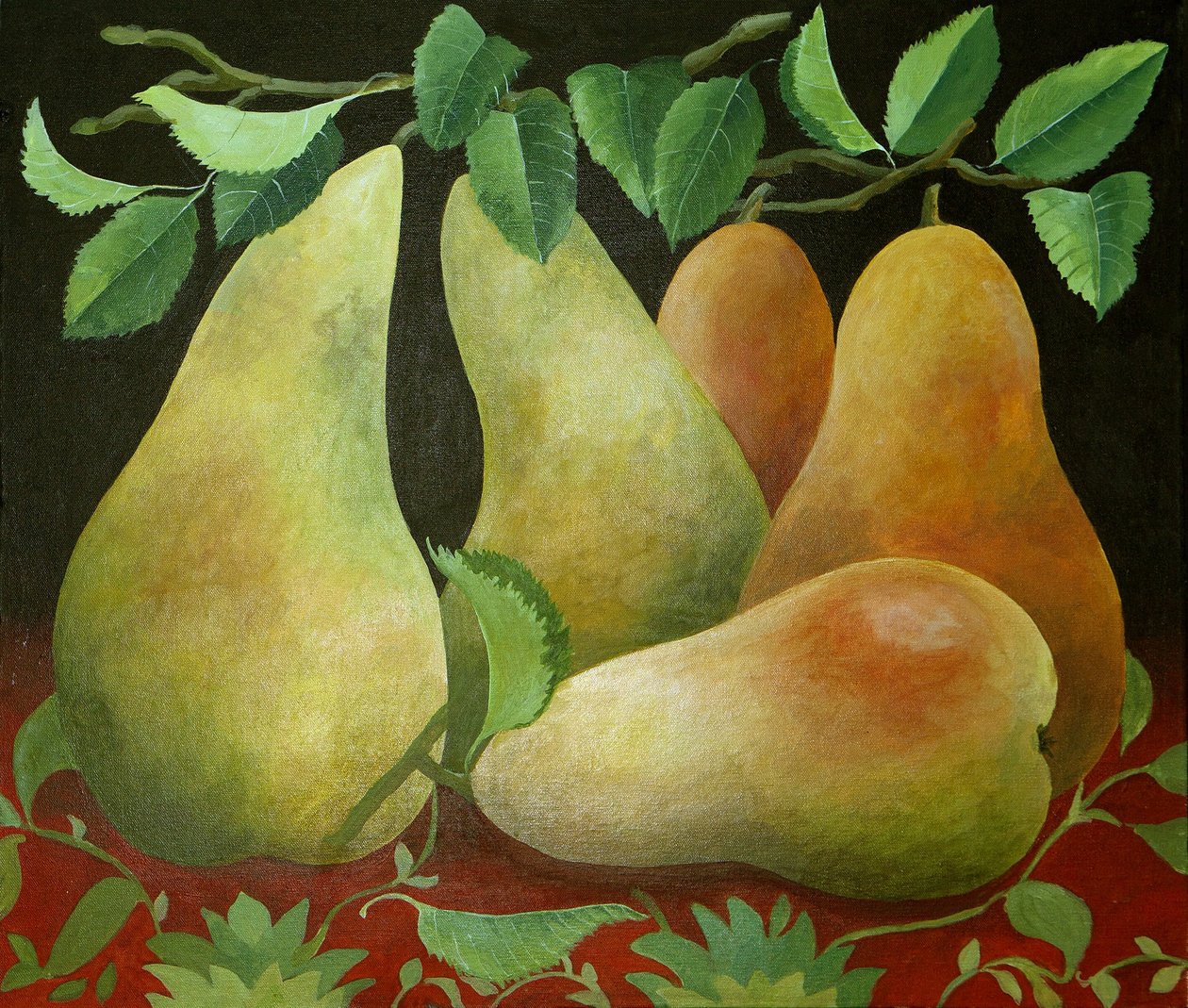 Pere, 2014 (acrilico su tela) da Jennifer Abbott