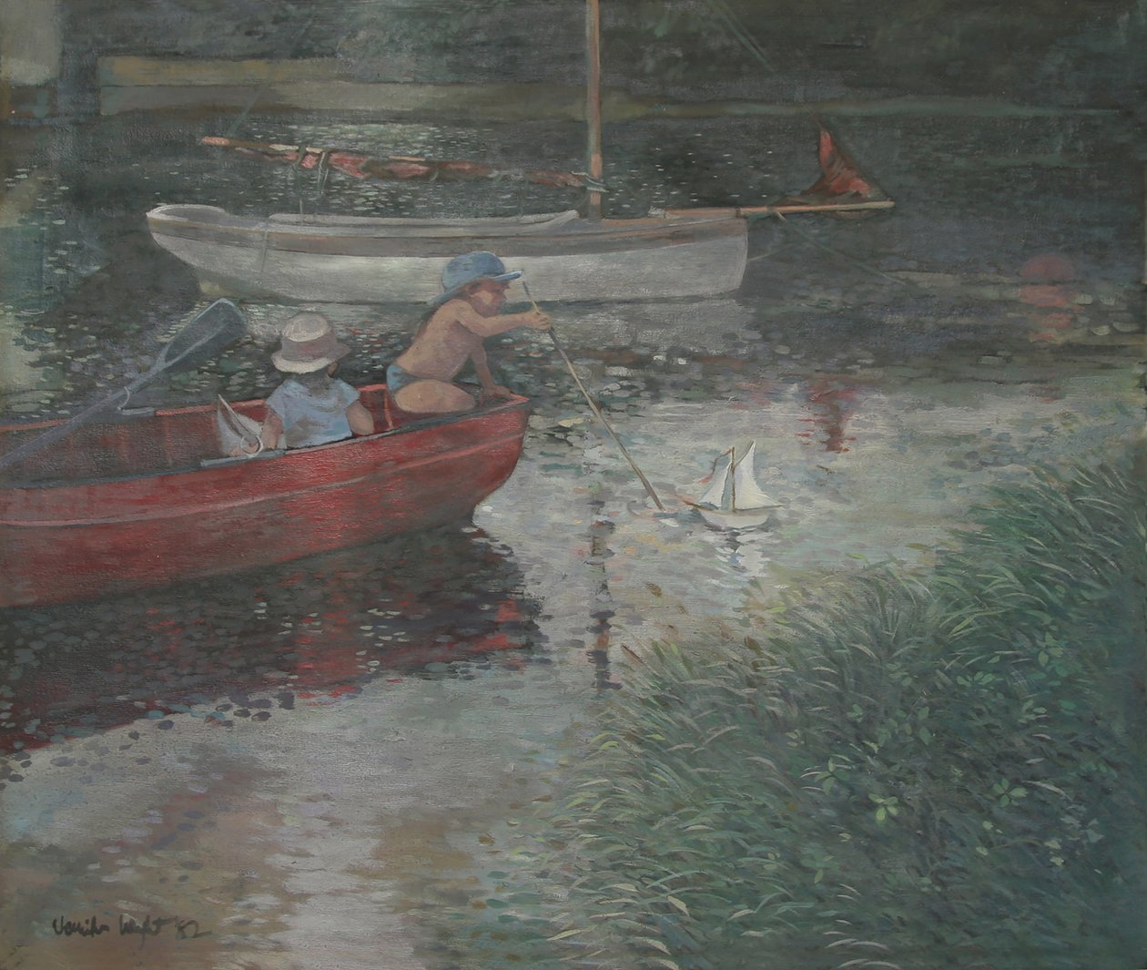 Bambini che navigano su uno yacht da Jennifer Wright