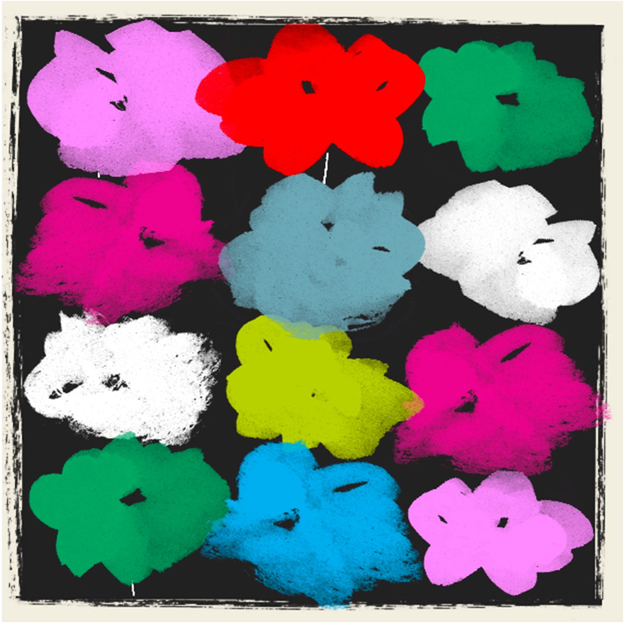 Fiori di Warhol da Jenny Frean