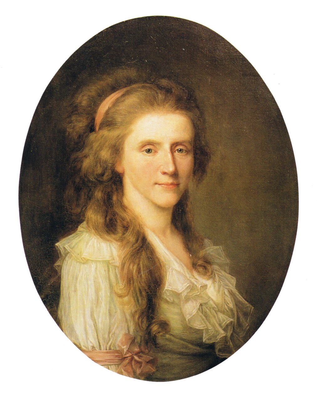 Ritratto di Augusta Louise zu Stolberg da Jens Juel
