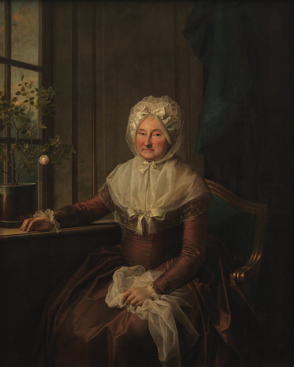 Contessa Anna Joachima Danneskiold-Laurvigen, nata Ahlefeldt da Jens Juel