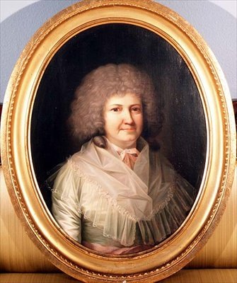 Ritratto di una signora, Mrs. Mackway da Jens Juel