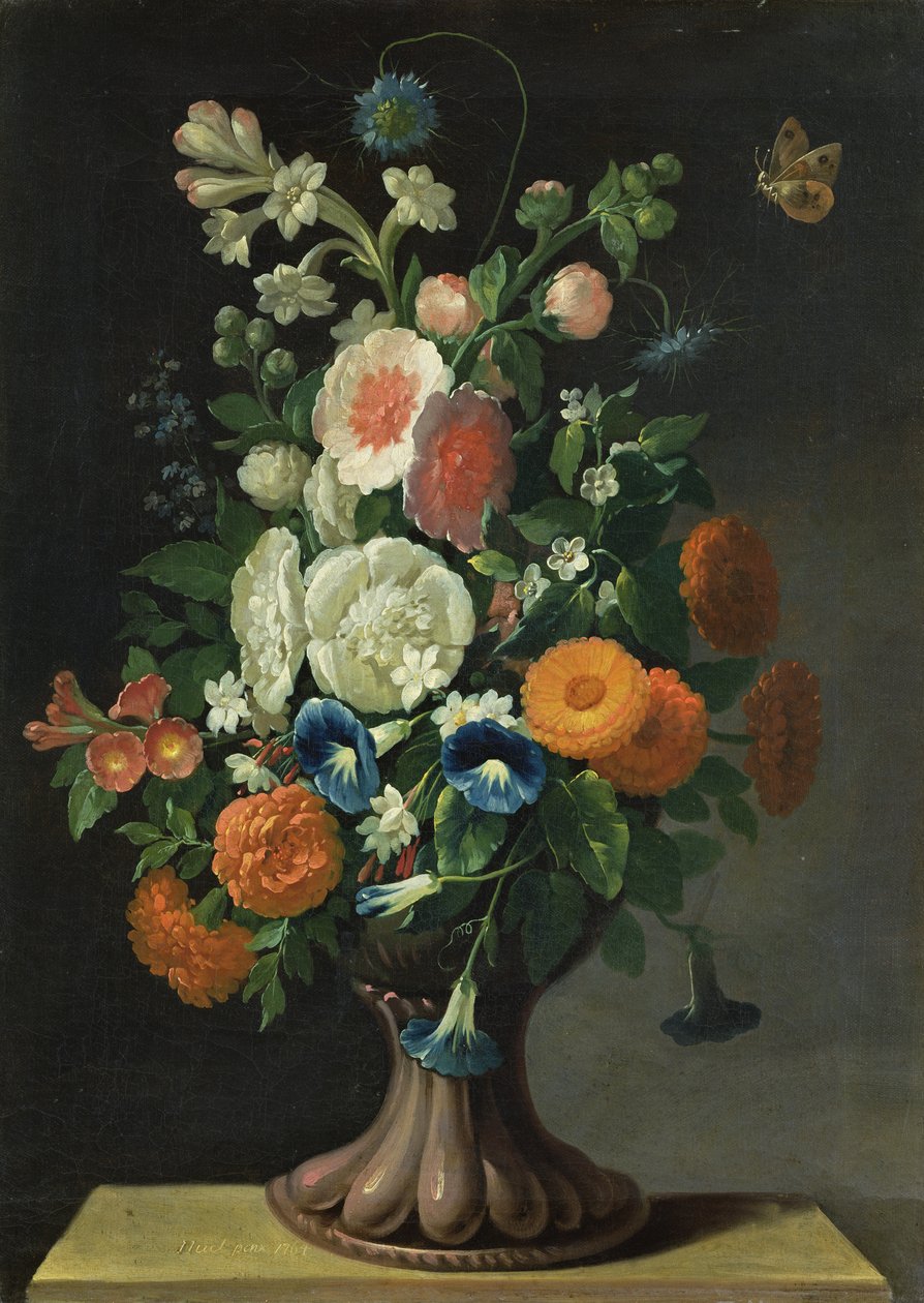 Natura morta con fiori, 1764 da Jens Juel