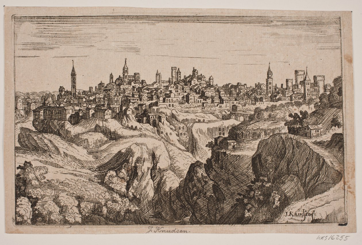 Una città di montagna da Jens Knudsen