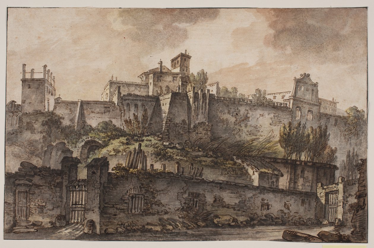 Parte ai piedi del Palatino, Roma da Jens Petersen Lund