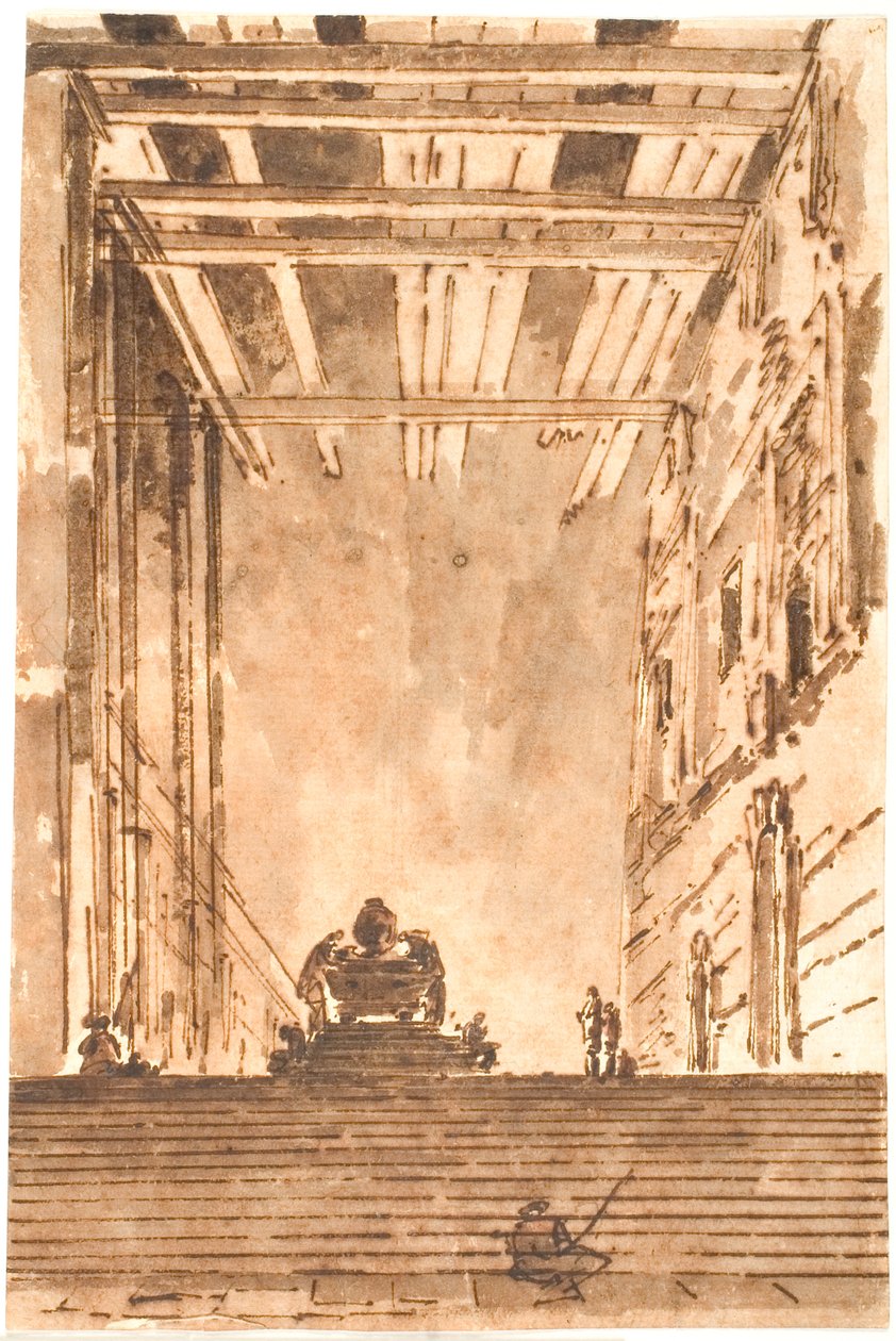 Scala e catafalco da Jens Petersen Lund