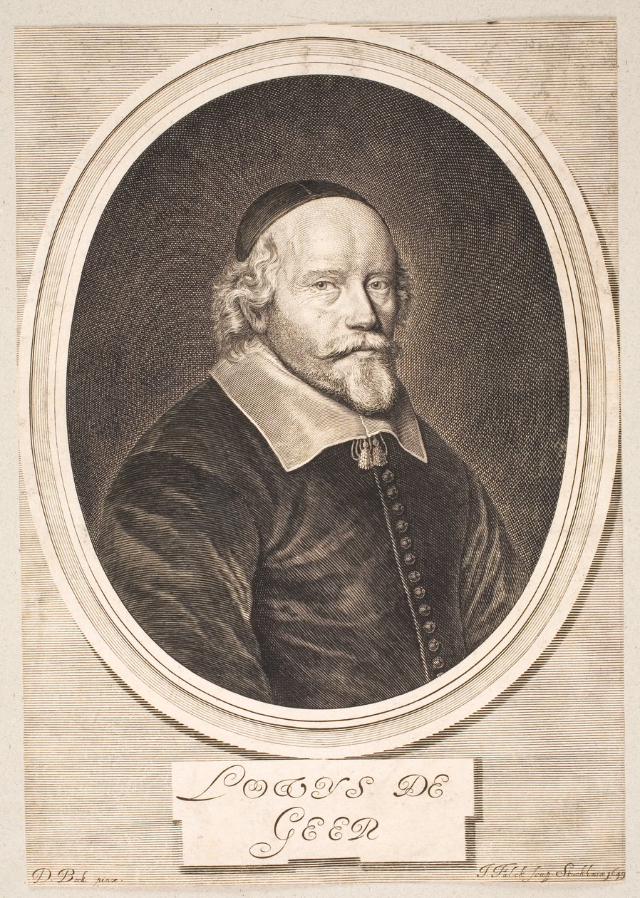 Ritratto di Louis de Geer da Jeremias Falck