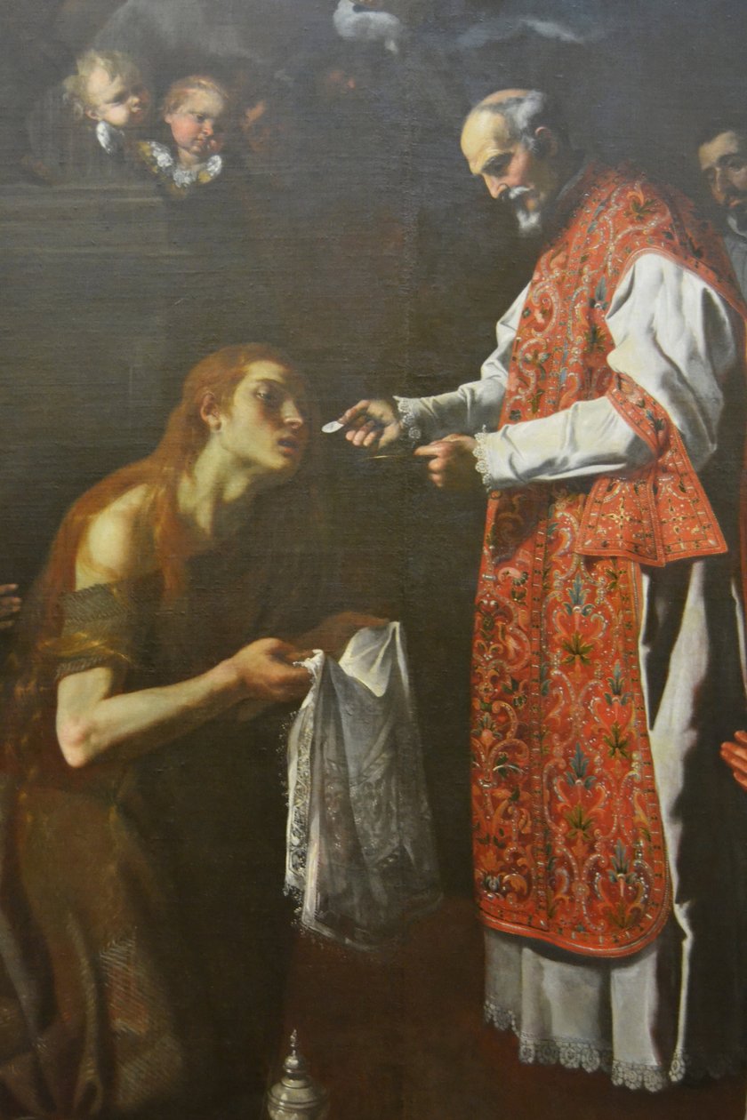 Ultima Comunione di Maria Maddalena da Jerónimo Jacinto de Espinosa