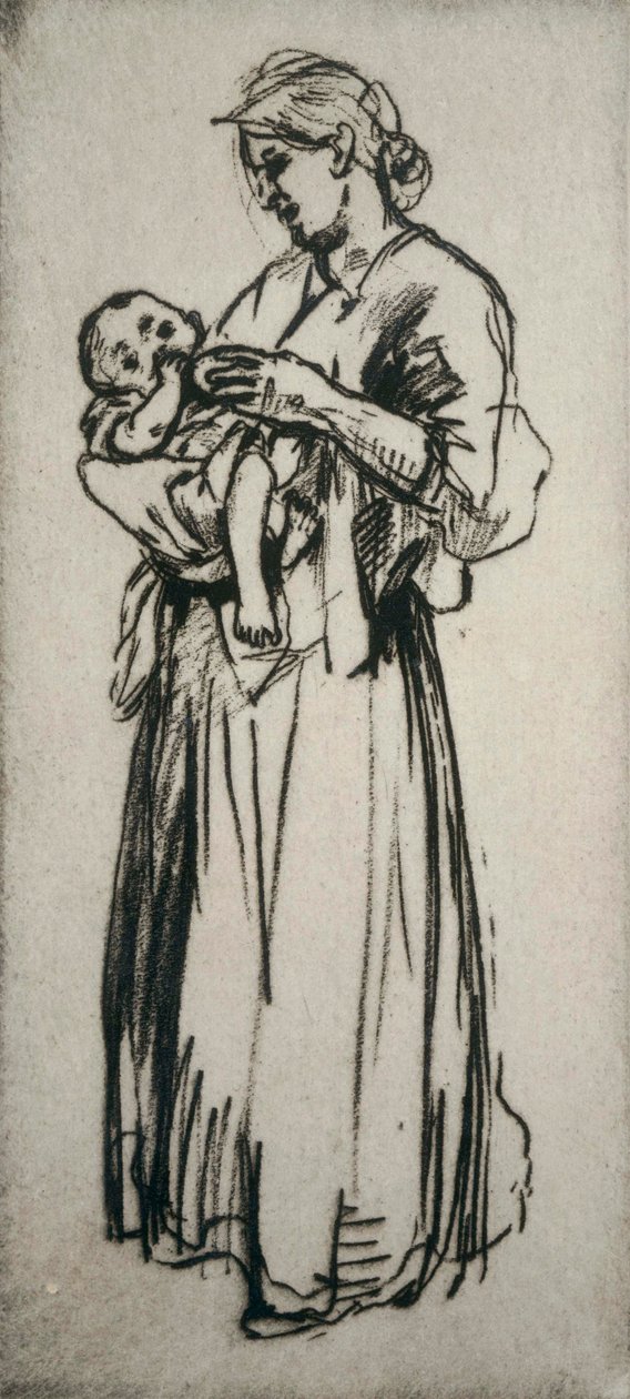 Madre e figlio da Jerome Myers