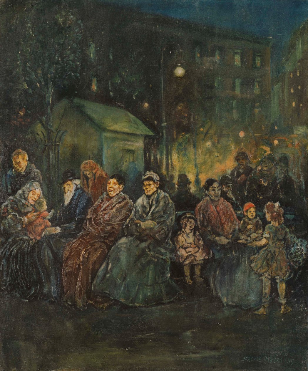 Notte a Seward Park da Jerome Myers