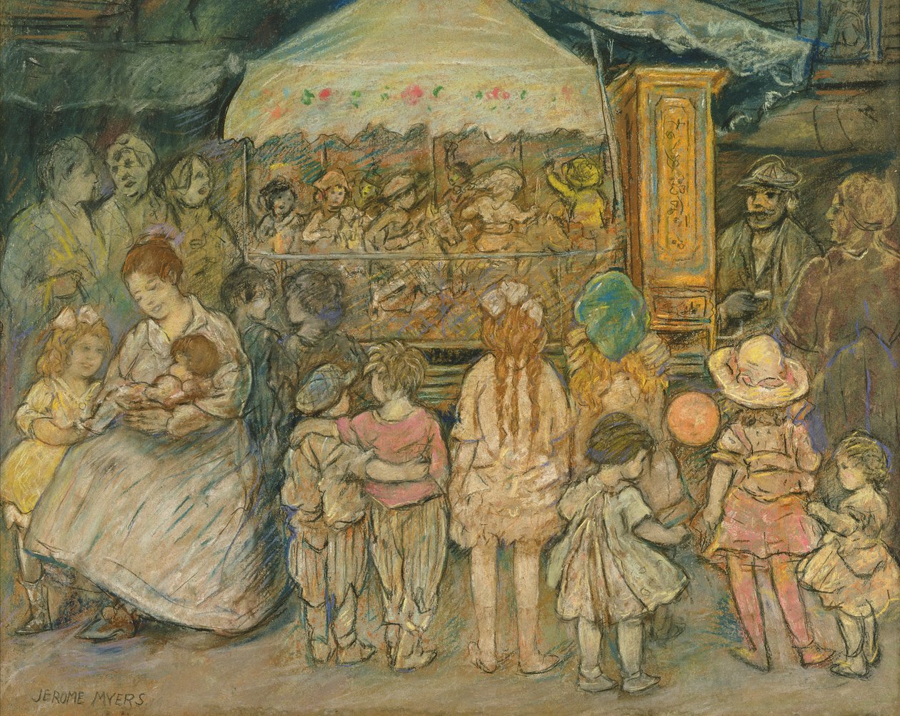 Giostra, c.1924 da Jerome Myers