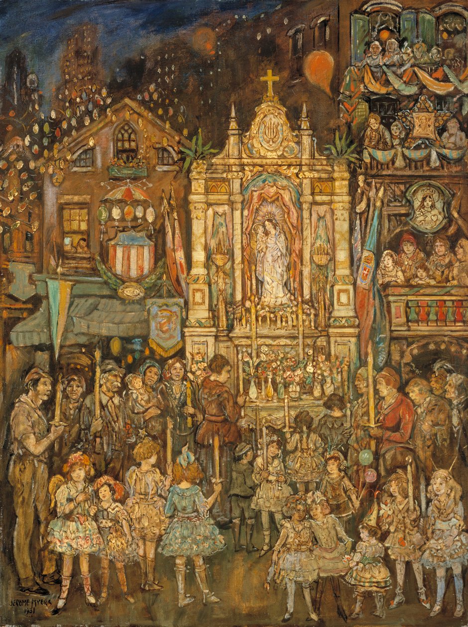 Santuario di Strada, 1931 da Jerome Myers