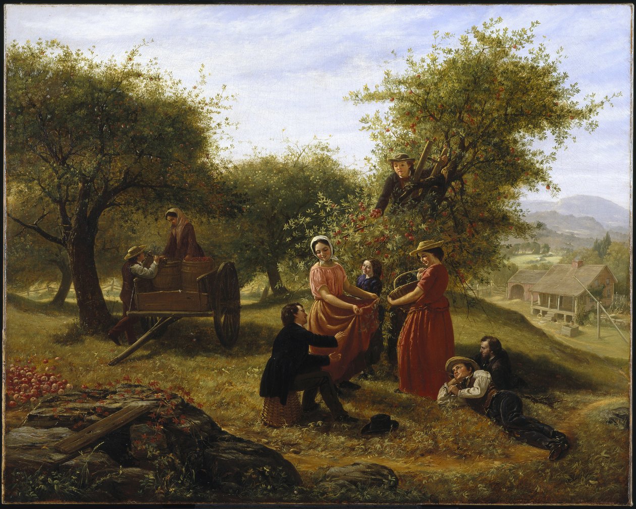 Raccolta di mele da Jerome Thompson