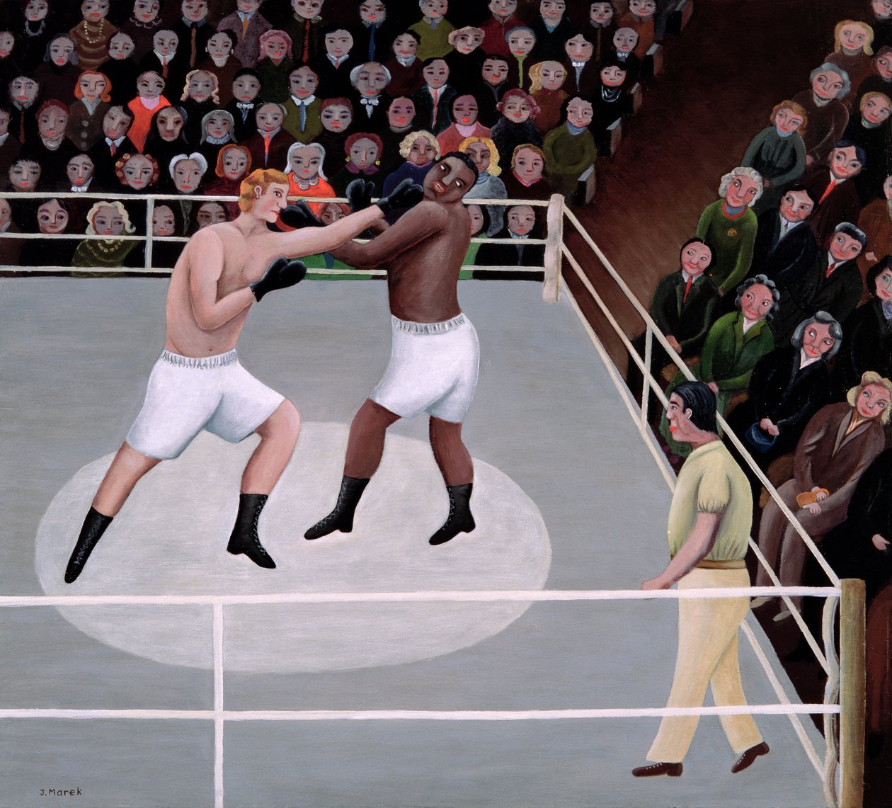 Incontro di boxe da Jerzy Marek