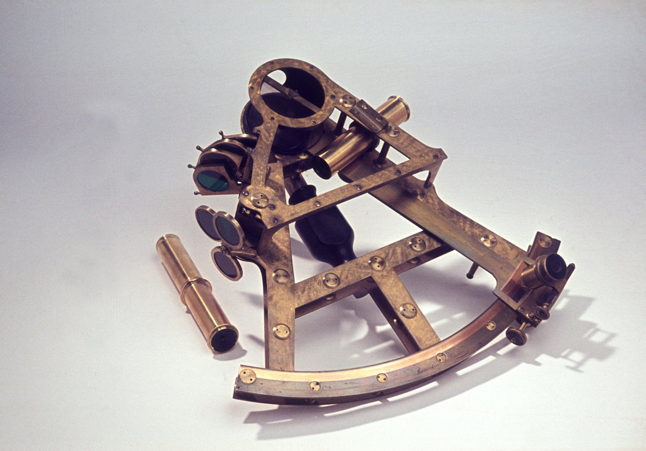 Sestante a doppia cornice, c.1780 da Jesse Ramsden
